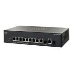 8-port PoE Switch 10/100, 2 Uplink port, CCTV standard – 10Mbps (up to 250 m), MDI/MDIX, 26W per port.