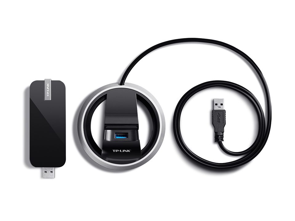 TP-Link Archer T4UH AC1300 безжичен двубандов USB адаптер