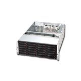 Шаси SUPERMICRO SC846E16-R1200B, 4U Rack-Mountable,  Extended ATX, 7 slots, PSU installed 1200W (1+1), Черен