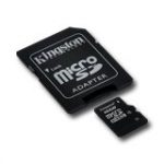 Kingston  16GB microSDHC Class 4 Flash Card + SD Adapter, EAN: ‘740617173741