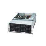Chassis SUPERMICRO CSE-847E16-R1400LPB, 4U RM, 36×3.5″(24 front + 12 rear) SAS/SATA HS HDD bays,  SAS2 single Expander, 13.68″x13″, E-ATX, UIO MBs supp., 7 LP I/O slots, RPSU 1400W 80+Gold (1+1), Rail incl., Black