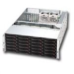 Шаси SUPERMICRO SC846E26-R1200B, 4U Rack-Mountable,  Extended ATX, 7 slots, PSU installed 1200W (1+1), Черен
