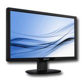 Монитори LCD PHILIPS 221V2SB (21.5″, 1920×1080, 300000:1(DCR), 176/170, 5ms, VGA/DVI) Черен