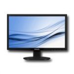 Монитори LCD PHILIPS 191V2SB (18.5″, 1366×768, SmartContrast, 300000:1(DCR), 176/170, 5ms, VGA/DVI) Черен