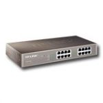 Switch TP-LINK TL-SG1016D (16 x 1000/100/10Mbps, Десктоп, Auto-Negotiation, Jumbo Frames Support, MDI/MDI-X switch) С опаковка