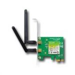 NIC TP-Link TL-WN881ND, PCI Express (x1) Adapter, 2,4GHz Wireless N 300Mbps, Detachable Omni Directional Antenna 2 x 2dBi (RP-SMA)