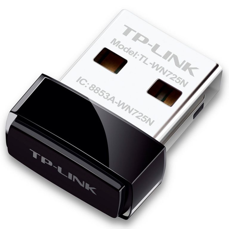 NIC TP-Link TL-WN725N, USB 2.0 Nano Adapter, 2,4GHz Wireless N 150 Mbps, Internal Antenna, Miniature design 18.6x15x7.1mm