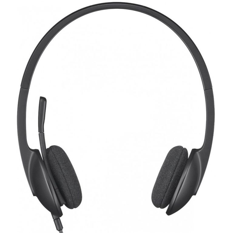 LOGITECH Corded USB Headset H340 – EMEA – BLACK