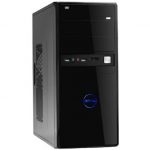 Chassis DELUX DLC-MV459 Middle Tower, ATX, 7 slots, USB 2.0, Microphone-In, Headphones, SD & microSD Reader, PSU optional, Black