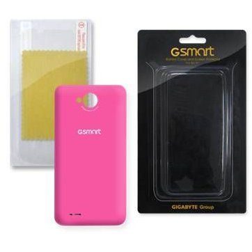 RIO R1 BATTERY COVER (PINK) + SCREEN PROTECT LABEL