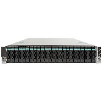 Intel Storage System JBOD2224S2DP (2U, 24x 2.5” 6Gbit/s dual-ported drives, dual expanders, hot-swap redundant fans, 2x 460W HS redundant PSUs, 1x rack rails )