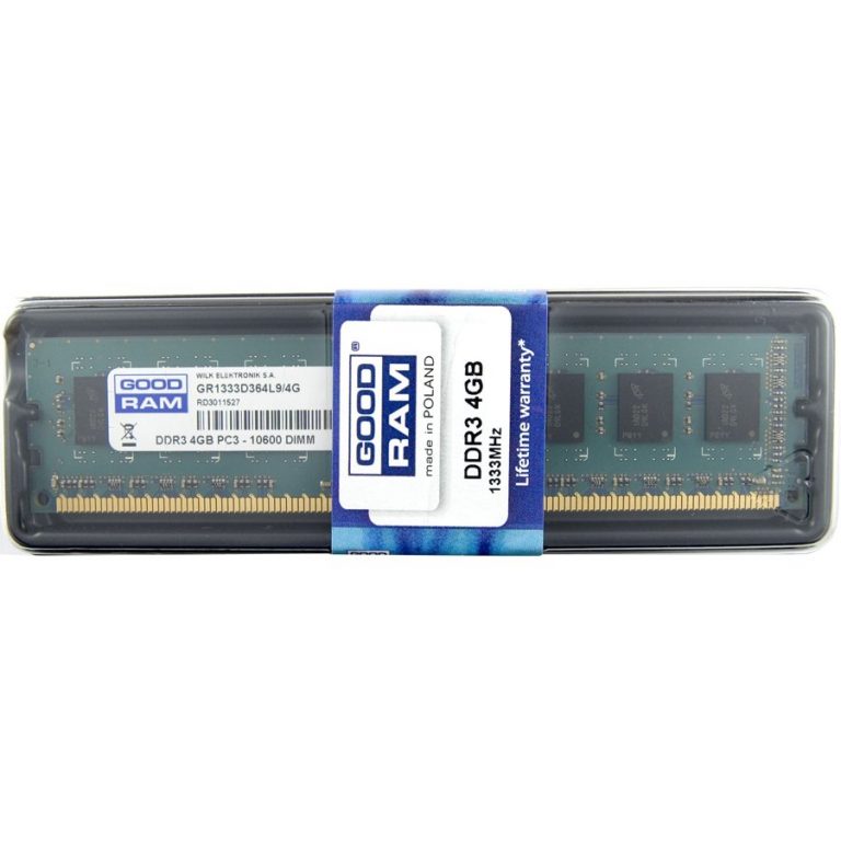 Desktop memory 4GB 1333 MHz SR DIMM