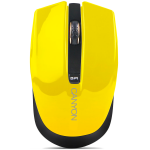 CANYON Mouse CNS-CMSW5 (Wireless, Optical 800/1280 dpi, 4 btn, USB, power saving technology), Yellow