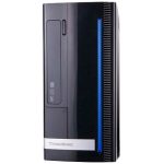 Chassis ELF/EL261 ITX Tower, ATX, 7 slots, 2 x USB2.0, Microphone-In, Audio Line-Out, HD Audio, PSU Internal 400W, FAN 8 sm,SECC Body, Black