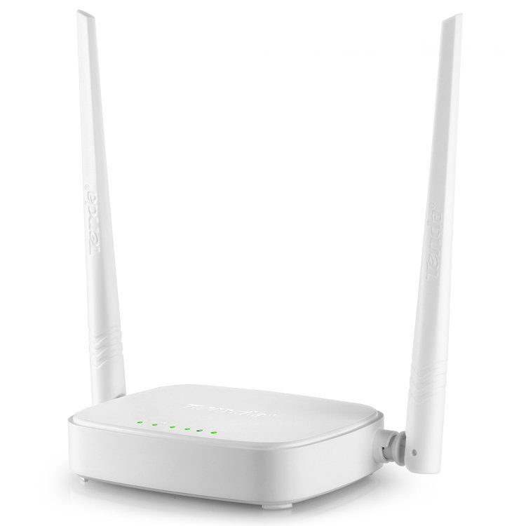 Wireless Router N301, 300Mbps, 2x5dbi fixed antennas, 1×10/100Mbps WAN Port, 3×10/100Mbps LAN ports; 2.4GHZ, DHCP, PPPoE, Static IP, PPTP, L2TP, WPS, WISP, Universal Repeater