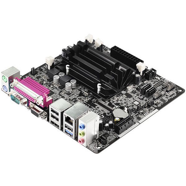 ASROCK Main Board Desktop (J1900 2GHz, DDR3 SO DIMM, 1xPCI 2.0×1,VGA, 6ch, GLan,SATAII ) Mini-ITX Box