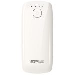 SILICON POWER 5200mAh,Power Bank,Petroleum P51,White