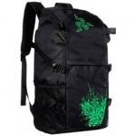 Utility Bag Razer,Made from robust 1680D ballistic nylon, Tear- and water-resistant exterior, TPU padded scratch proof interior,Interior 15” laptop divider