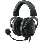 Kingston HyperX Gaming Headset, Cloud II Pro, gun metal, 53mm drivers, USB/3.5mm jack, noise-cancellation microphone, aluminium frame, Audio Control Box, 1m + 2m extension , EAN: 740617235678