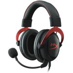 Kingston HyperX Gaming Headset, Cloud II Pro, red, 53mm drivers, USB/3.5mm jack, noise-cancellation microphone, aluminium frame, Audio Control Box, 1m + 2m extension , EAN: 740617235692