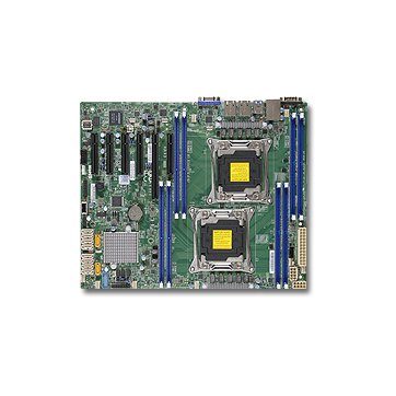 Supermicro MBD-X10DRL-I-O, Dual SKT, Intel C612 chipset, 8xDIMMs DDR4 LR/RDIMM2400, 10xSATA3 6G, 2xSATA-DOM, 2x1GbE i210, IPMI2.