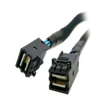 Adaptec PMC, 2282100-R, Internal Cable 12Gb/s mini-SAS HD x4 (SFF-8643) to mini-SAS HD x4 (SFF-8643), 1m, used for connecting a Series 7 adapter to a 12Gb/s SAS/SATA backplane, Retail