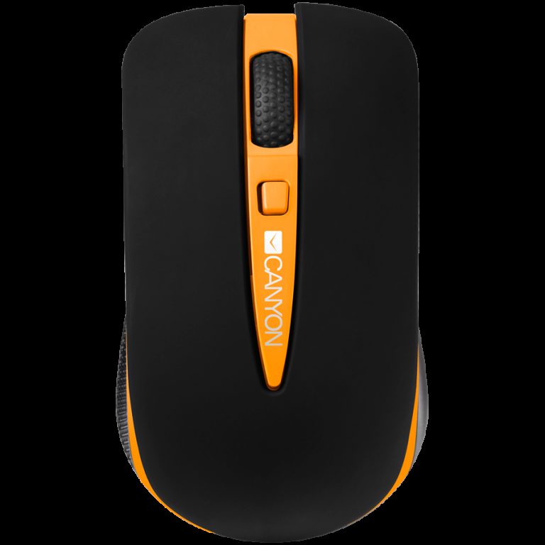 CANYON Mouse CNS-CMSW6 (Wireless, Optical 1000/1600 dpi, 4 btn, USB, automatic power saving), Orange