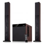 Multimedia – Speaker F&D T-400X (2.1, 100W, 400Hz-20kHz, Subwoofer: 20Hz-100Hz, USB/SD card reader, FM, Remote control, Wooden)