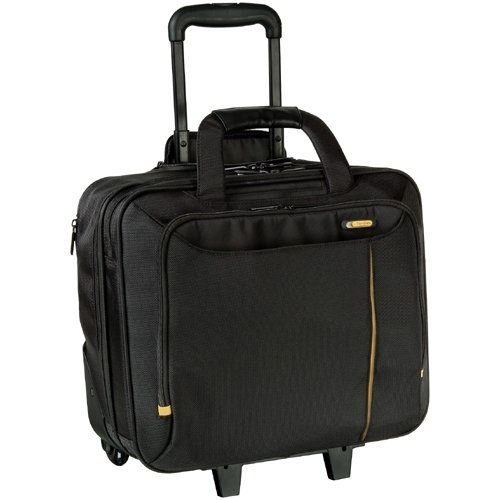 Meridian II Roller Laptop Case – Fits Laptops with Screen Sizes Up to 40cm (15.6″) – Black