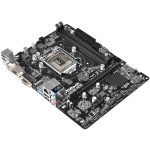 ASROCK Main Board Desktop iH81 (S1150, DDR3,USB3.0,SATA III,GLAN,DVI,HDMI,USB3.0,SATA II) mATX Retail