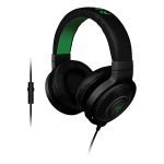 Razer Kraken Pro 2015 (Black) – Analog Gaming Headset ,Optimized weight for extended wear,In-line controls and fully-retractable microphone for easy access,powerful drivers and sound isolation for highest-quality gaming audio