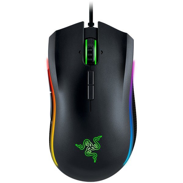 Razer Mamba Tournament Edition – 16,000 DPI 5G laser sensor,up to 210 inches per second / 50 G acceleration, 1 ms response time,On-The-Fly Sensitivity Adjustment,chroma lighting with true 16.8 million customizable colors