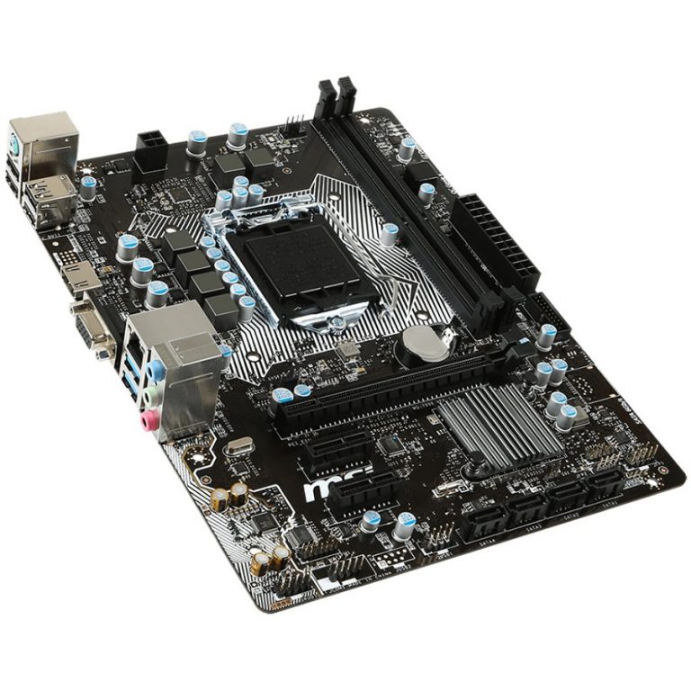 MSI Main Board Desktop H110 (S1151, DDR4, USB3.1, USB2.0, SATA III, HDMI, VGA, Audio, LAN) mATX Retail