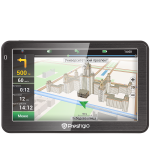Prestigio GeoVision 5058 (5.0″, TFT, 480х272, Win CE 6.0, CPU MSTAR 2531A 800 MHz, 128 MB RAM, 4 GB internal, 16 GB microSD card, FM, 950 mAh, Black, Metal frame, Navitel navigation software, preinstalled maps of Full Europe (45 countries)) Free Lifetime Map update