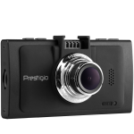 Car Video Recorder PRESTIGIO RoadRunner 570GPSb (SHD 2304×1296@30 fps, 2.7 inch screen, Ambarella A7, 3 MP, 170˚ viewing angle, HDMI, 10x zoom, 130 mAh, GPS, Night vision, Motion detection, LDWS, EIS, IR, G-Sensor, black)