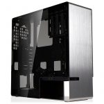 Chassis In Win 904 Plus Mid Tower ATX 2mm/4mm Aluminum Tempered Glass,EX 5.25″ x1, 3.5″/2.5″(D EZ-Swap) x3, 2.5″ x2,USB 3.0×4,HD Audio,90mm Fan x1,140mm Fan x1, Water-Cooling Hole Ready, Silver