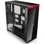 Chassis In Win 805C Mid Tower ATX Aluminum 3mm Tempered Glass, 3.5″/2.5″ x2 2.5″ x4, USB 3.1(TYPE-C) x1, 3.0 x 1,2.0 x2, HD Audio,120/140mm Fan x2, 120mm Fan x1(Included), 120mm Fan x2, Water-Cooling Ready,Red
