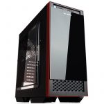 Chassis In Win 503 Mid Tower ATX SECC Steel, EX 5.25″ x1, 5.25″ x2 3.5” / 2.5” x4(EZ-Swap Module)2.5” x2,USB 3.0 x1, 2.0 x2,HD Audio, 120mm Fan x5, CPU Heatsink up to 160mm, Water-Cooling Ready, Black