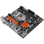 ASROCK Main Board Desktop iB150 (s1151,DDR4, 1xPCIe 3.0 x 16,1xPCIe x1, DVI-D, HDMI, 7.1 Ch, 4xSATA 3, USB 3.0) mATX