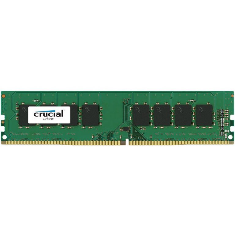 Crucial DRAM 8GB DDR4 2400 MT/s (PC4-19200) CL17 SR x8 Unbuffered DIMM 288pin Single Ranked, EAN: 649528776389