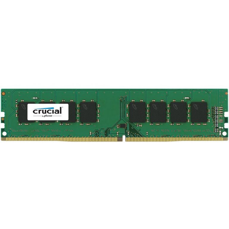Crucial DRAM 8GB DDR4 2400 MT/s (PC4-19200) CL17 SR x8 Unbuffered DIMM 288pin Single Ranked, EAN: 649528776389