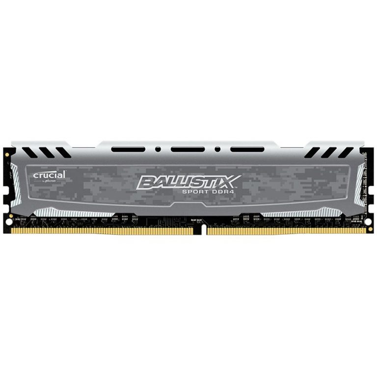 Crucial DRAM 16GB DDR4 2400 MT/s (PC4-19200) CL16 DR x8 Unbuffered DIMM 288pin Ballistix Sport LT DDR 4 UDIMM – Grey, EAN: 649528773821