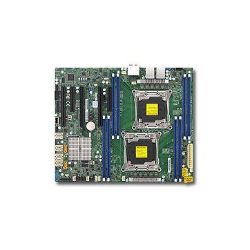 Supermicro MBD-X10DAL-i-O, Dual SKT, Intel C612 chipset, 10 x SATA3, 4 x PCI-E 3.0, 2 x GbE LAN, 7.1 audio, ATX – Retail