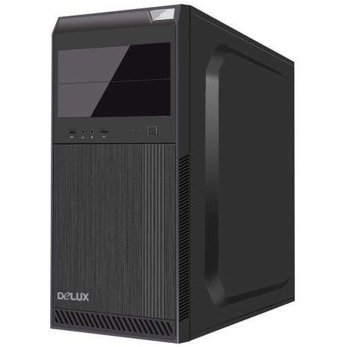 Chassis DELUX DLC-DC610 Midi Tower, ATX, USB2.0, without PSU, Black