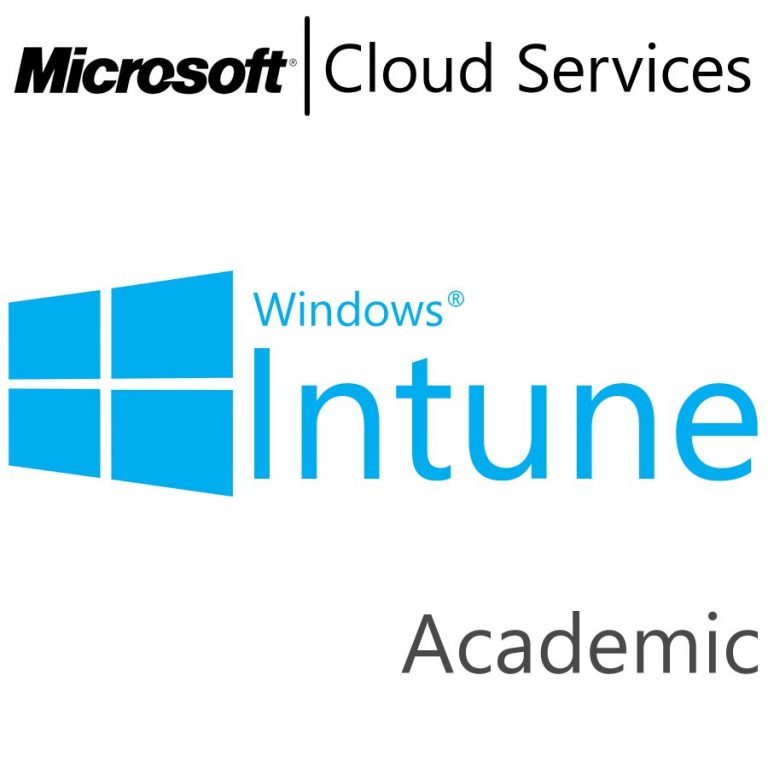 MICROSOFT Intune, Academic, VL Subs., Cloud, Single Language, 1 user, 1 year