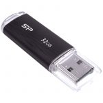 SILICON POWER (USB Flash Drive) UFD 2.0, Ultima U02 32GB, BLACK