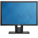Dell E-series E2016H, 19.5″ (16:9), TN LED backlit, Anti glare, 1600×900, 1000:1, 250 cd/m2, 5 ms, 160°/170°, tilt-adjust., VESA (100 mm), VGA, DisplayPort, Security lock slot, Black