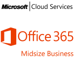 MICROSOFT Office 365 Midsize, Business, VL Subs., Cloud, Single Language, 1 user, 1 year