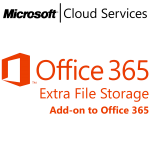 MICROSOFT Office 365 Extra File Storage, VL Subs., Cloud, Single Language, 1 user, 1 year