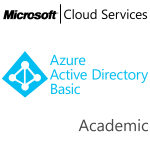 MICROSOFT Azure Active Directory Basic, Academic, VL Subs., Cloud, Single Language, 1 user, 1 year